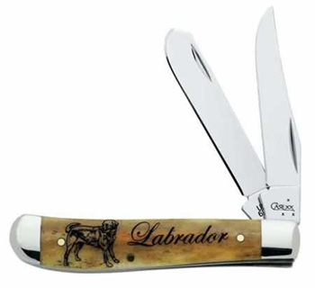 Case Image Xx Labrador Mini Trap Knives 8692