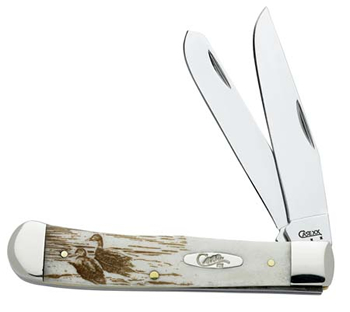Case 6254 SS Duck Image XX Trapper Knife 08698