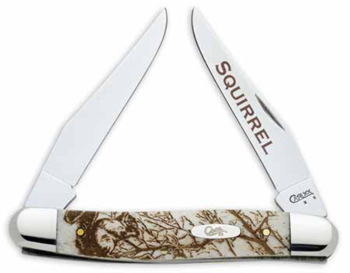 Case 8761 Case Squirrel Design Muskrat Pocket Knife