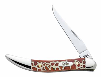 Case 8765 Giraffe Pattern Small Texas Toothpick