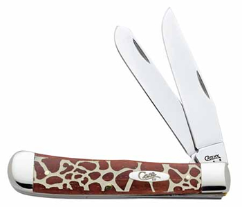 Case 6254 Ss Giraffe Trapper Knives 8766