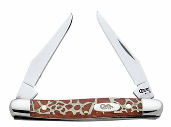 Case 8767 Giraffe Pattern Tiny Muskrat Knife