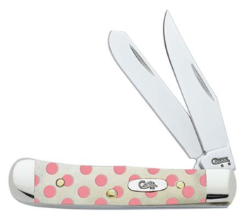 Case 8799 Pink Polka Dot Tiny Trapper knife