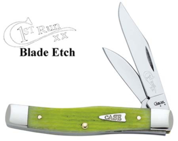 Case 89111 Key Lime Green 1st Run Medium Jack Knife