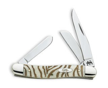 Case 8927 Medium Stockman Knife With Zebra Stripes