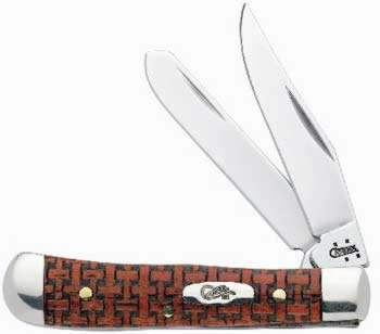 Case 8935 Tiny TrapperWith Chestnut Colored Handle 