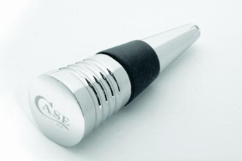 Case 9054 Logo Stamped Nickel Silver Wine Stopper
