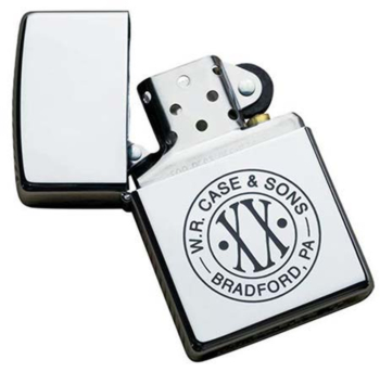 Case Zippo Lighter With Case Logo Knives 9096