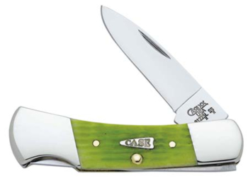 Case 9110 Key Lime Green Small Lockback Knife