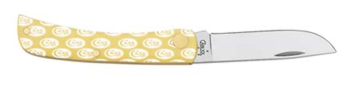 Case 9124 Yellow Trademark Sod Buster Knife 09124