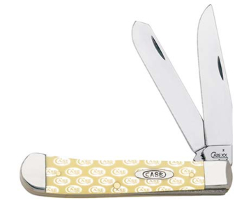 Case 9126 Trademark Mini Trapper with Yellow Handle 09126