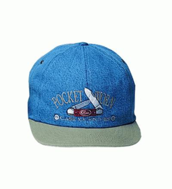 Case 929 Promotional Cap-HatPocket Worn Embroidered