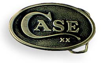 WR Case 934 Promotional Brass Belt Buckle