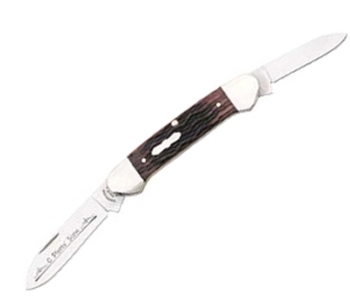 Case 1st Prod Platt Walnut Canoe Knives 96350