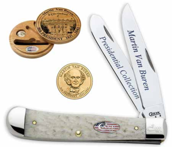 Case 9677 Martin Van Buren Trapper Knife Set