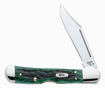 Case 9723 Knife With Bermuda Green Bone Handle