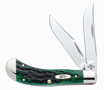 Case 9724 Saddlehorn Knife With Bermuda Green Handle