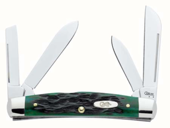 Case 9725 Congress Knife With Bermuda Green Bone Handle