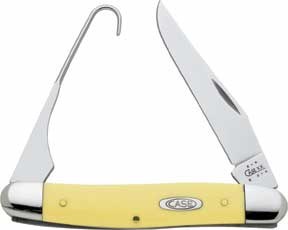 Case 3247h Ss Bird Hook Yellow Knives 302