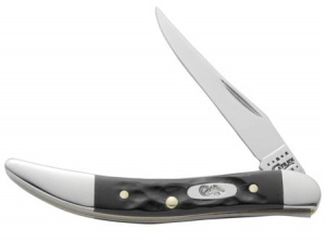 Case 610096ss Rough Black Sm Tx Tpk Knives 18223