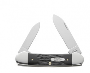 62131 SS Rough Black Canoe 18226Pen And Spear Blade
