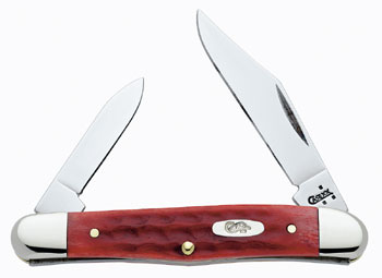Case Pw Old Red Half Whittler Knives 2740