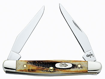 Case Tiny Muskrat Ss Bone Stag Knives 3737