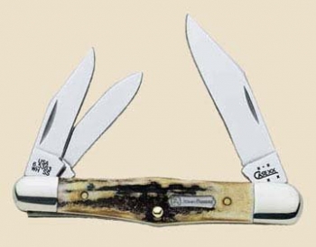 Case 5383wh Ss,jd Stag Whittler Knives 5833