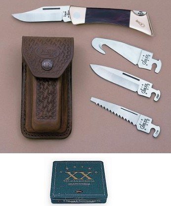 Case Xx-changer Rosewood Gut-tin Knives 6005