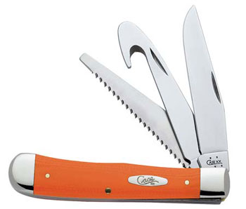 Case 10354gs Ss Orange G-10 Hu Tr Knives 6226