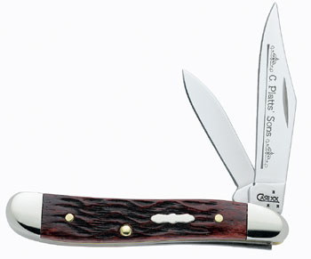 Case 6220ss Mahogany C.pl. Peanut Knives 6347
