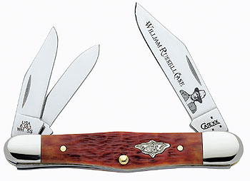 Case Chestnut Splitback Whittle Knives 6487