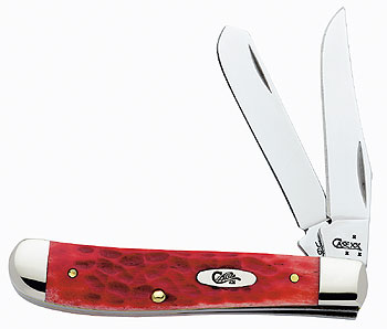 Case 6207 Cv Red Bone Mini Trapper Knives 6983
