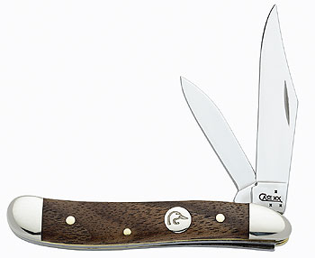 Case Du English Walnut Peanut Knives 7119