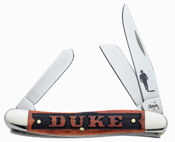 Case John Wayne Duke Chestnut Medium Stockman 3 1-2 7451