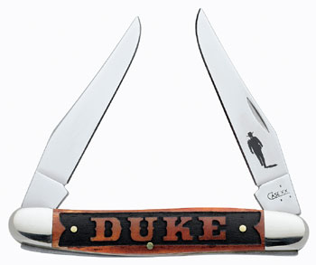 Case J Wayne Ss Chestnut Muskrat Knives 7452