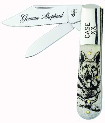 Case German Shepherd Barlow** Knives 8637