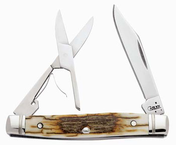 Case 1233scss Mammoth Pen- Scissor Knives 9259