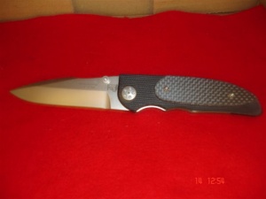 Firestone Black G-10 Handle Carbon Fiber Knives EH0003CFNB