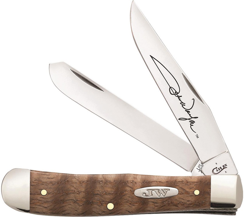 Case Cutlery John Wayne Trapper Oak BRKCA10703