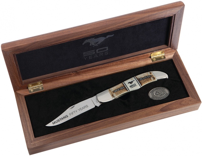Case 14308 Ford Mustang Folding Hunter Knife