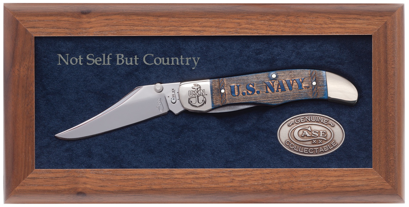 Case Navy Commnavy Bl Minfld Hntr knives 17703