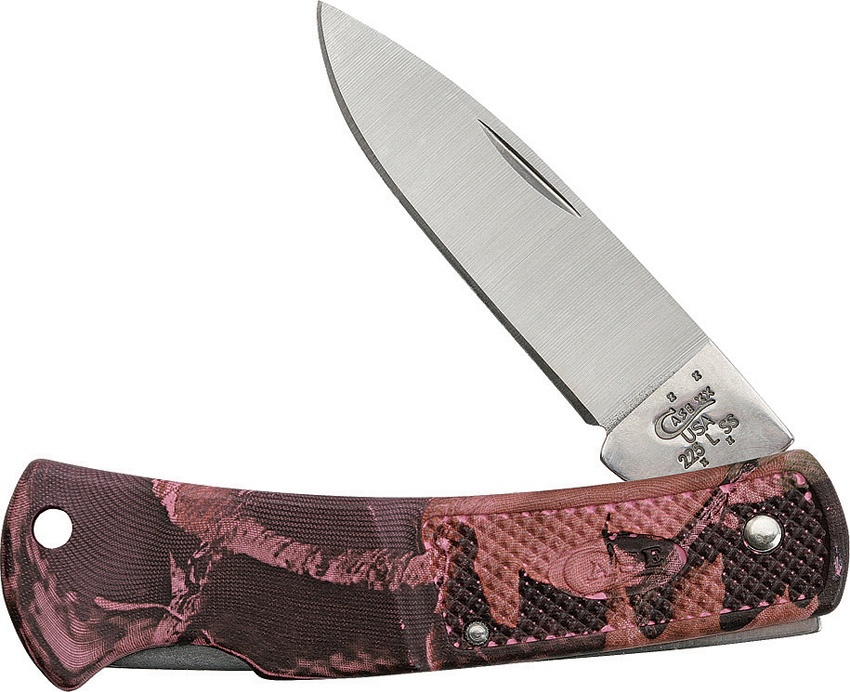 Case Cutlery Small Lockback Pink Camo BRKCA18300