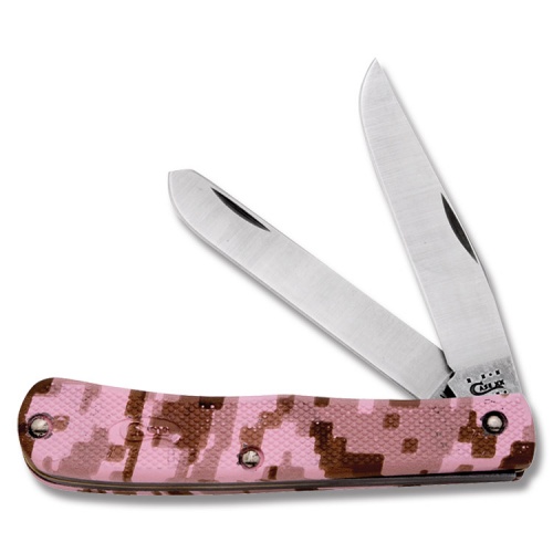 Case Lt254ss Ltwt Pink Camo Trapper knives 18318