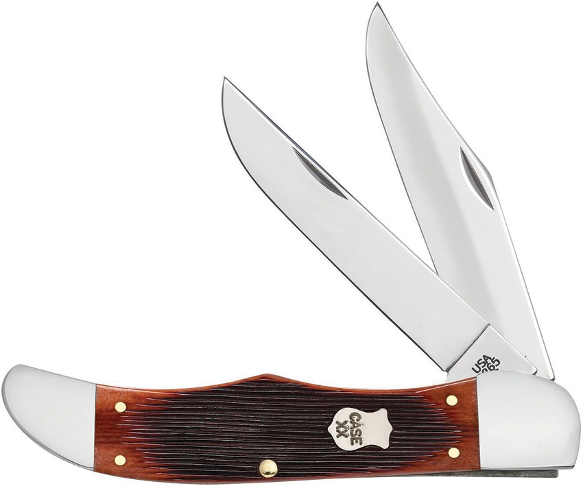 Case Cutlery Folding Hunter Chestnut Bone BRKCA22870