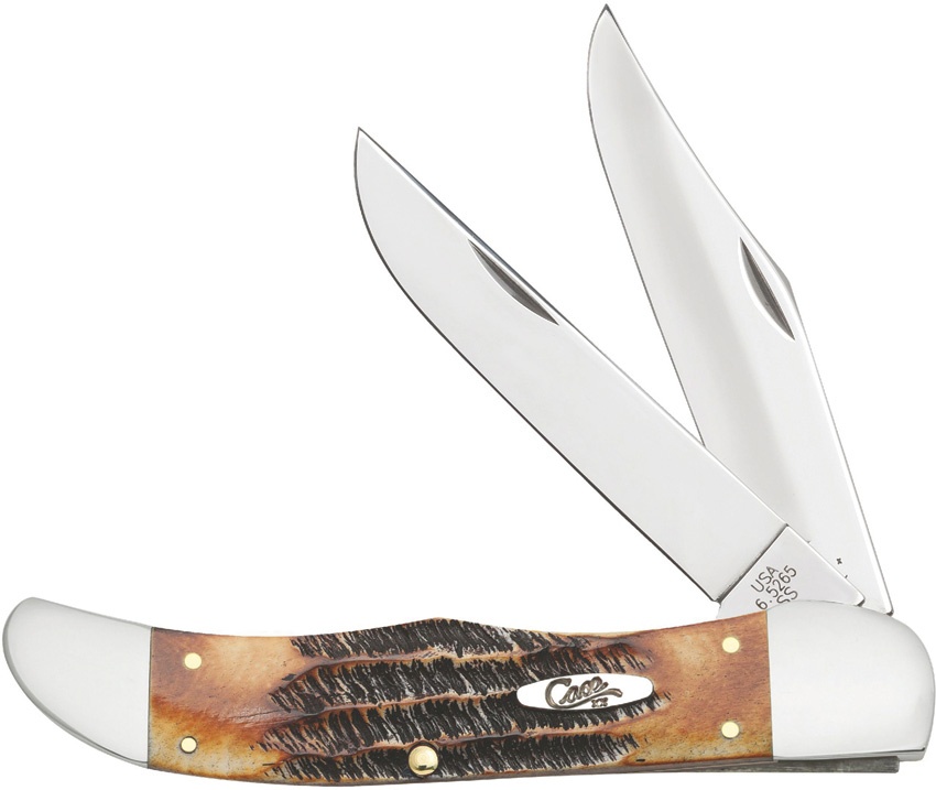 Case Cutlery Folding Hunter Burnt Bonestag BRKCA3574