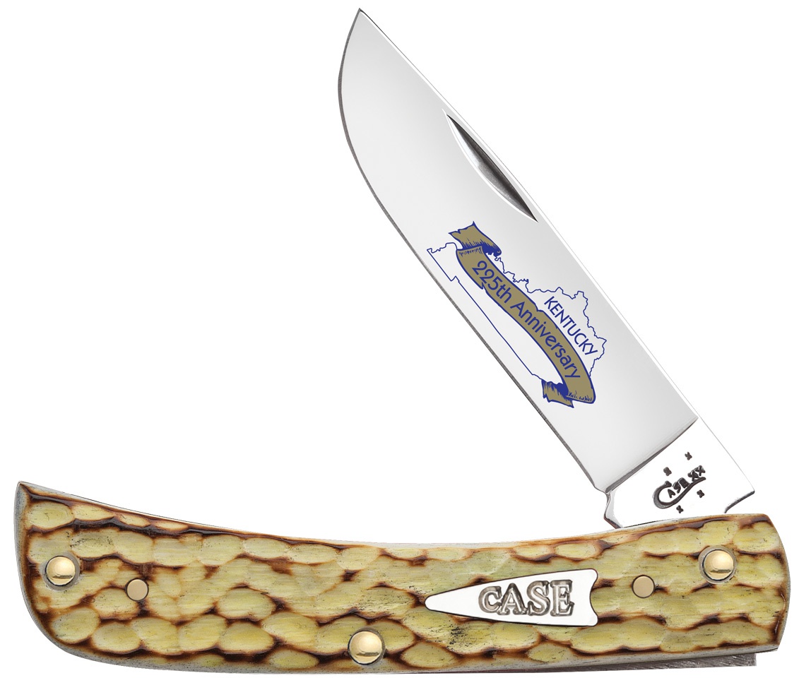 Case Kentucky Bnt Cr Bn Sod Buster knives 41924