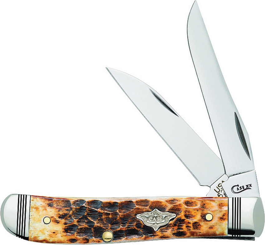Case Cutlery Mini Trapper Burnt Amber BRKCA80256