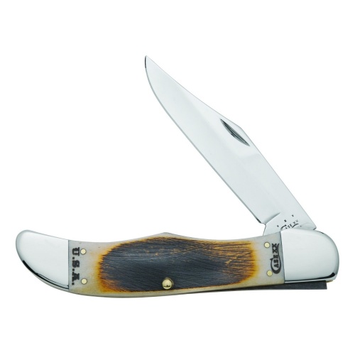 Case 58173 Amber Rancher Folding Hunter Knife