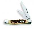 Case 62032CV Small Texas Jack 077 Amber Bone Handle